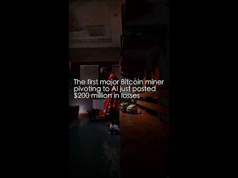 Crypto Miners Are Ditching Bitcoin for AI — But the FIRST One Just Posted Massive Losses