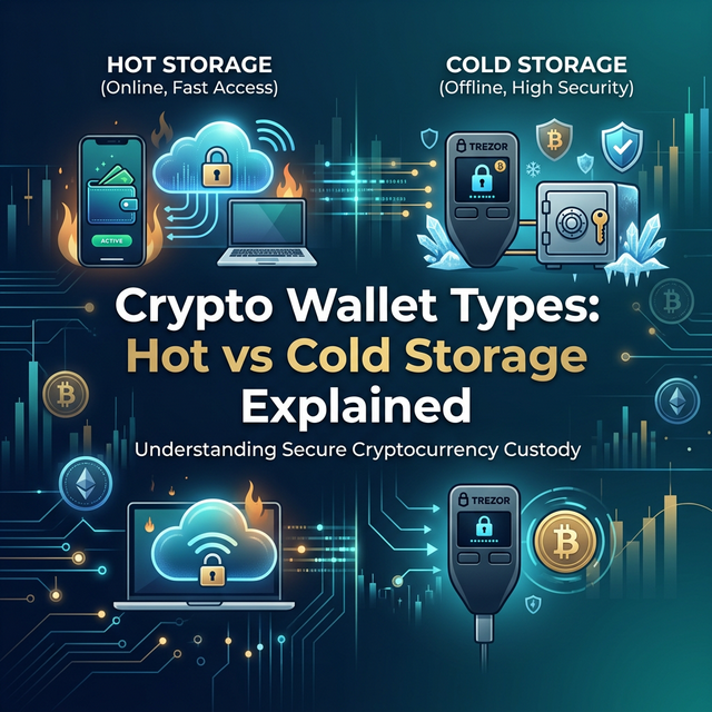 Crypto Wallet Types: Hot vs Cold Storage Explained