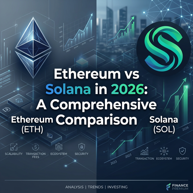 Ethereum vs Solana in 2026: A Comprehensive Comparison