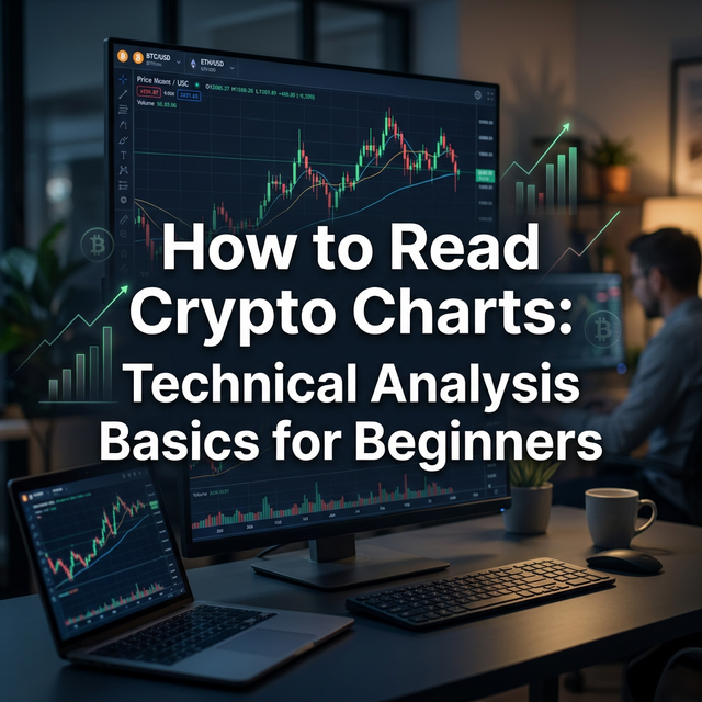 How to Read Crypto Charts: Technical Analysis Basics for Beginners