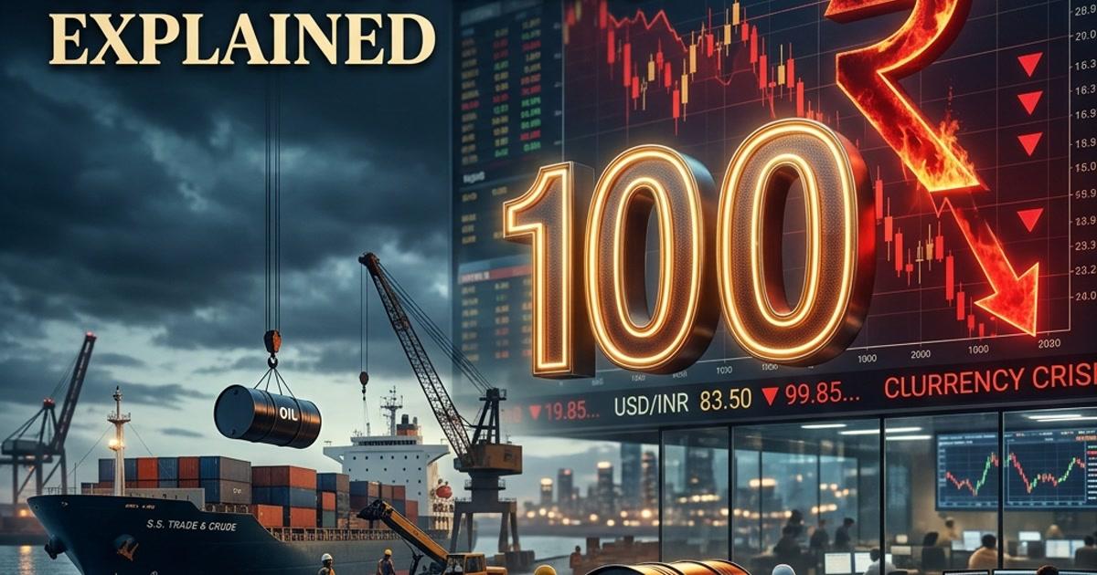 Indian Rupee Nearing 100/Dollar: Currency Crisis Explained
