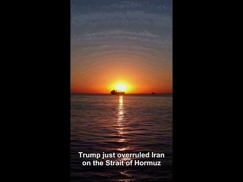 Trump Just OVERRULED Iran on Hormuz — Tankers TURN BACK as Blockade Stays