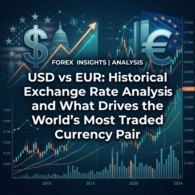 USD vs EUR: Historical Exchange Rate Analysis and What Drives the World's Most Traded Currency Pair
